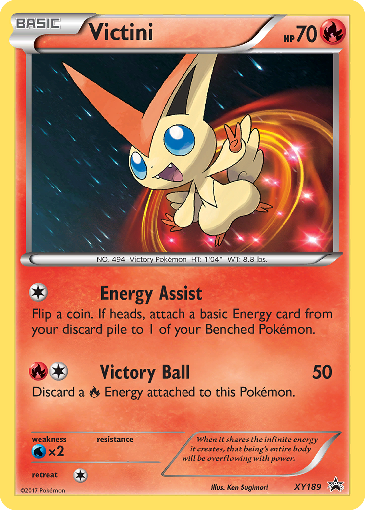 Victini (XY189) [XY: Black Star Promos] | Anubis Games and Hobby