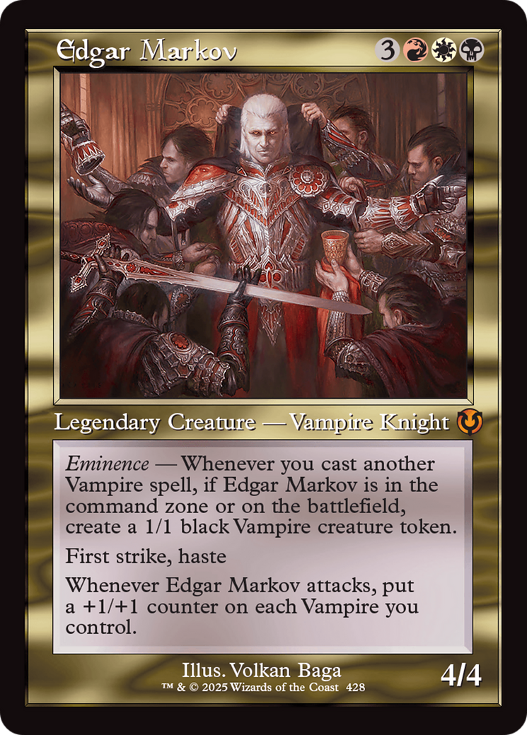 Edgar Markov (Retro Frame) [Innistrad Remastered] | Anubis Games and Hobby