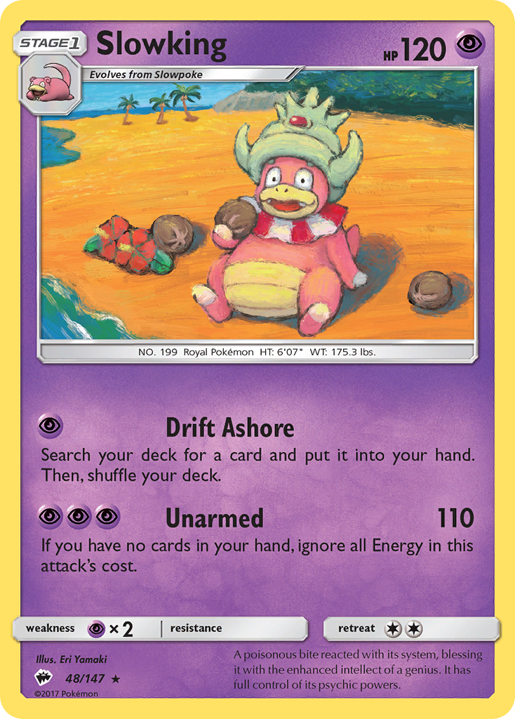 Slowking (48/147) [Sun & Moon: Burning Shadows] | Anubis Games and Hobby