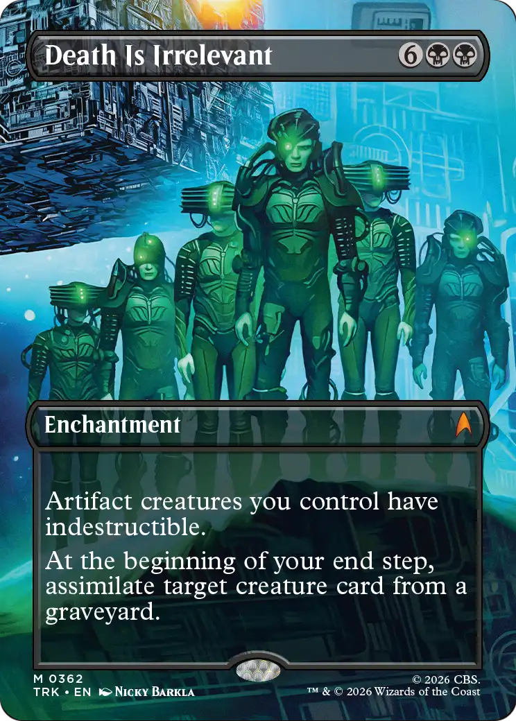 Death Is Irrelevant (Borderless) [Star Trek] | Anubis Games and Hobby