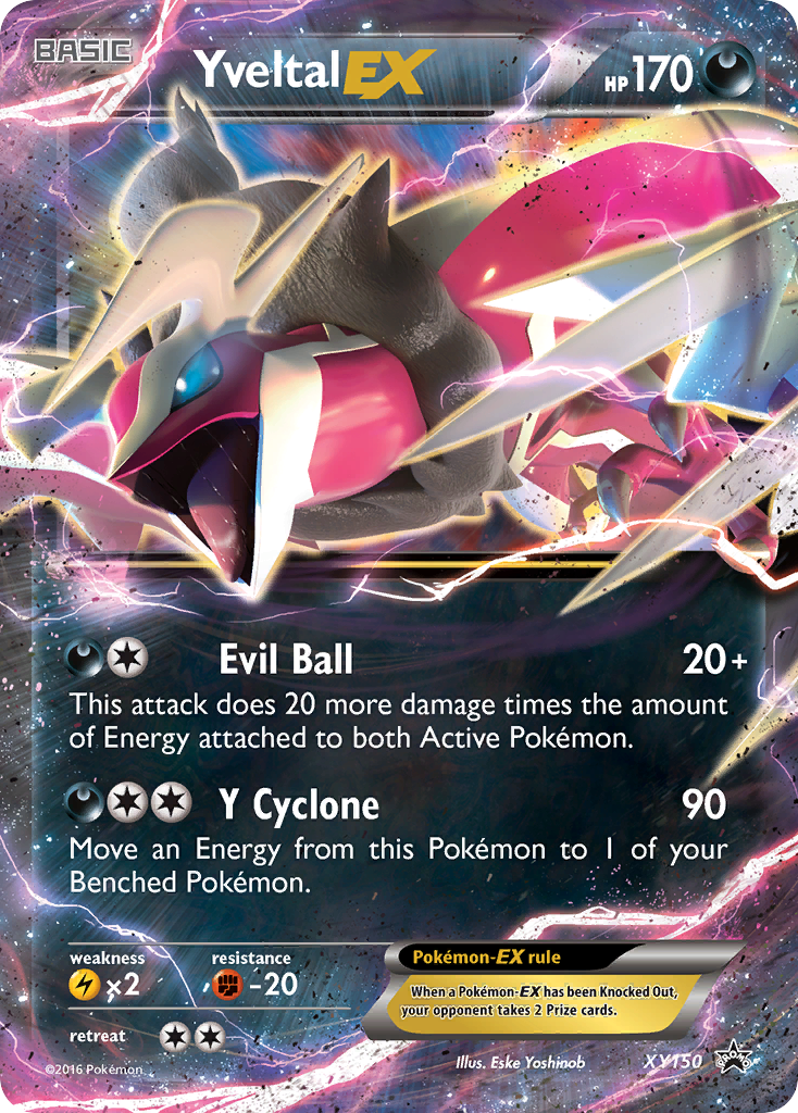 Yveltal EX (XY150) [XY: Black Star Promos] | Anubis Games and Hobby