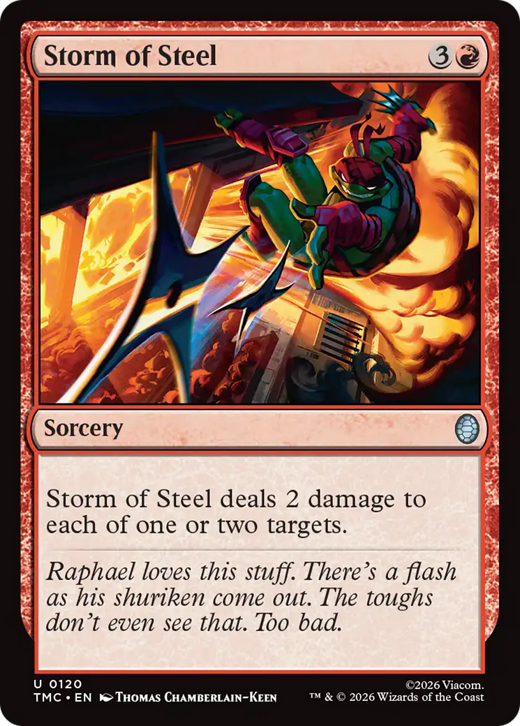 Storm of Steel [Teenage Mutant Ninja Turtles Commander] | Anubis Games and Hobby