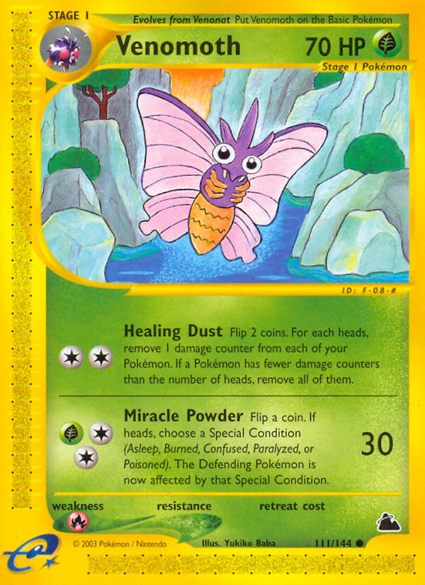 Venomoth (111/144) [Skyridge] | Anubis Games and Hobby