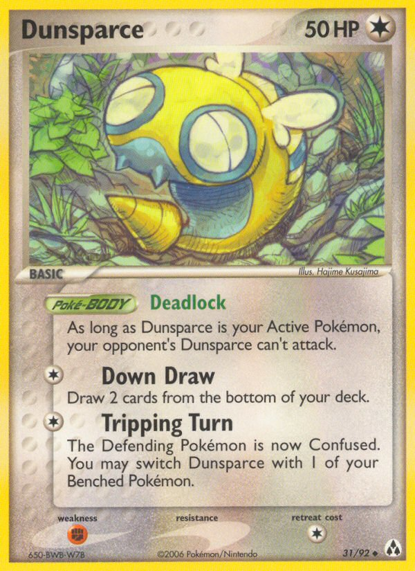 Dunsparce (31/92) [EX: Legend Maker] | Anubis Games and Hobby