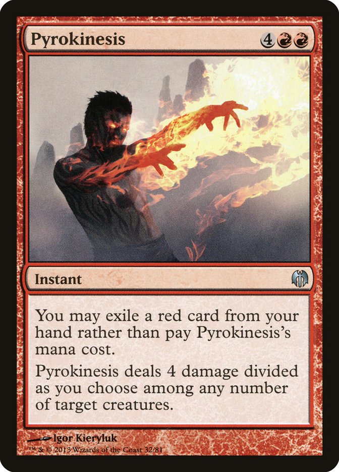 Pyrokinesis [Duel Decks: Heroes vs. Monsters] | Anubis Games and Hobby