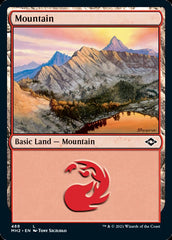 Mountain (488) (Foil Etched) [Modern Horizons 2] | Anubis Games and Hobby