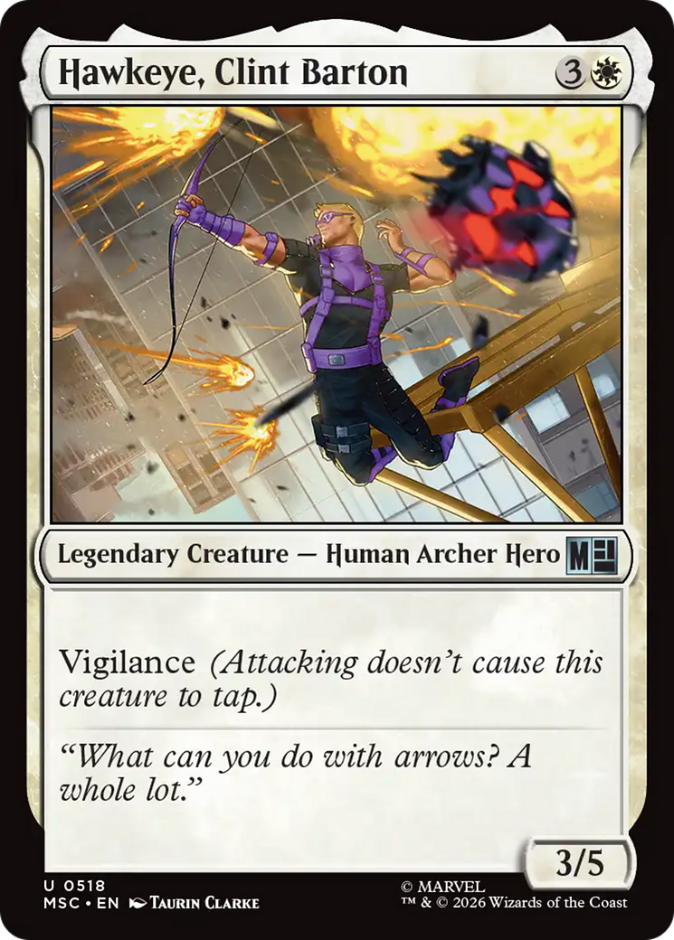 Hawkeye, Clint Barton (0518) [Marvel Super Heroes Commander] | Anubis Games and Hobby