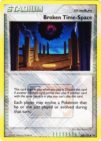 Broken Time Space (104/127) (League Promo) [Platinum: Base Set] | Anubis Games and Hobby