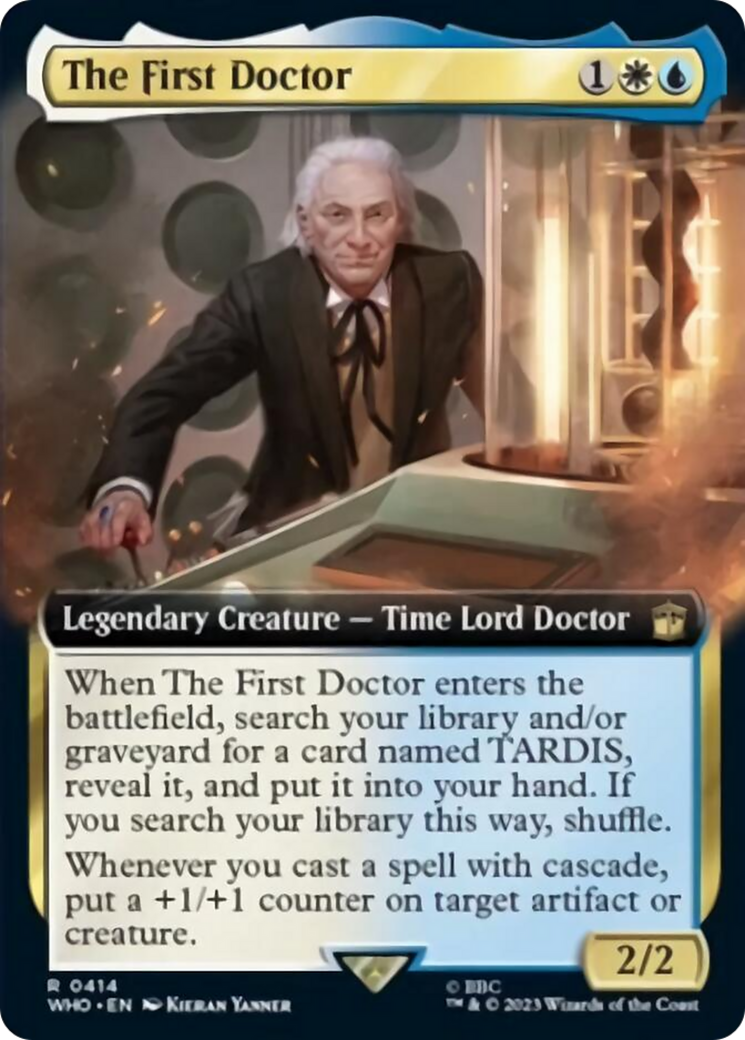 The First Doctor (Extended Art) [Doctor Who] | Anubis Games and Hobby