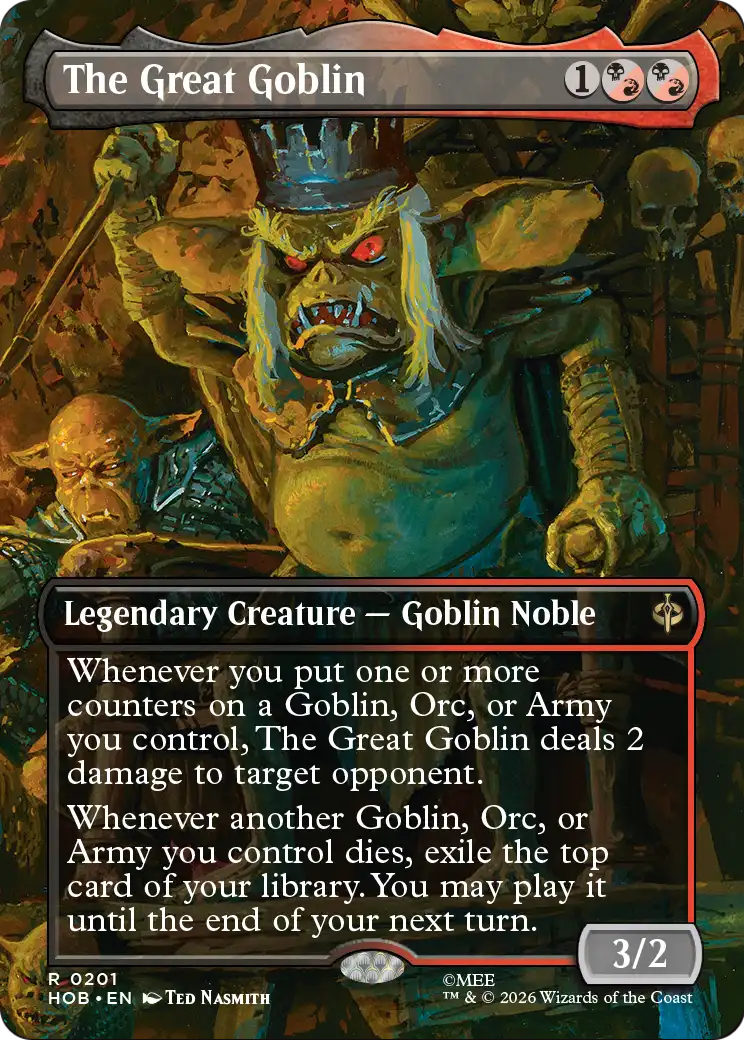 The Great Goblin (Borderless) [The Hobbit] | Anubis Games and Hobby
