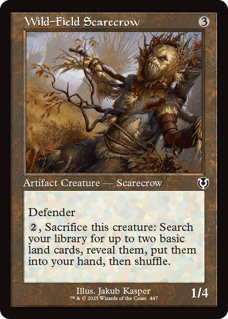 Wild-Field Scarecrow (Retro Frame) [Innistrad Remastered] | Anubis Games and Hobby