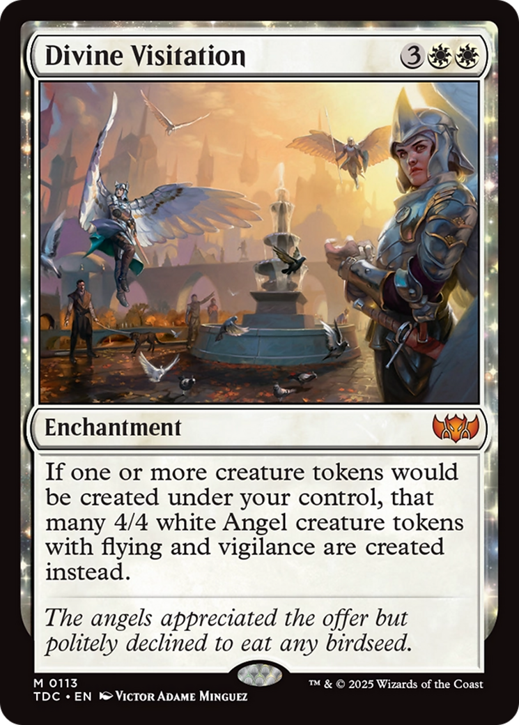 Divine Visitation [Tarkir: Dragonstorm Commander] | Anubis Games and Hobby