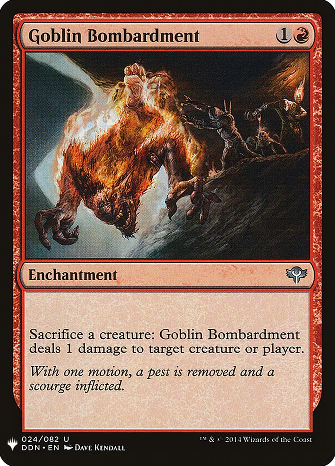 Goblin Bombardment [Mystery Booster] | Anubis Games and Hobby