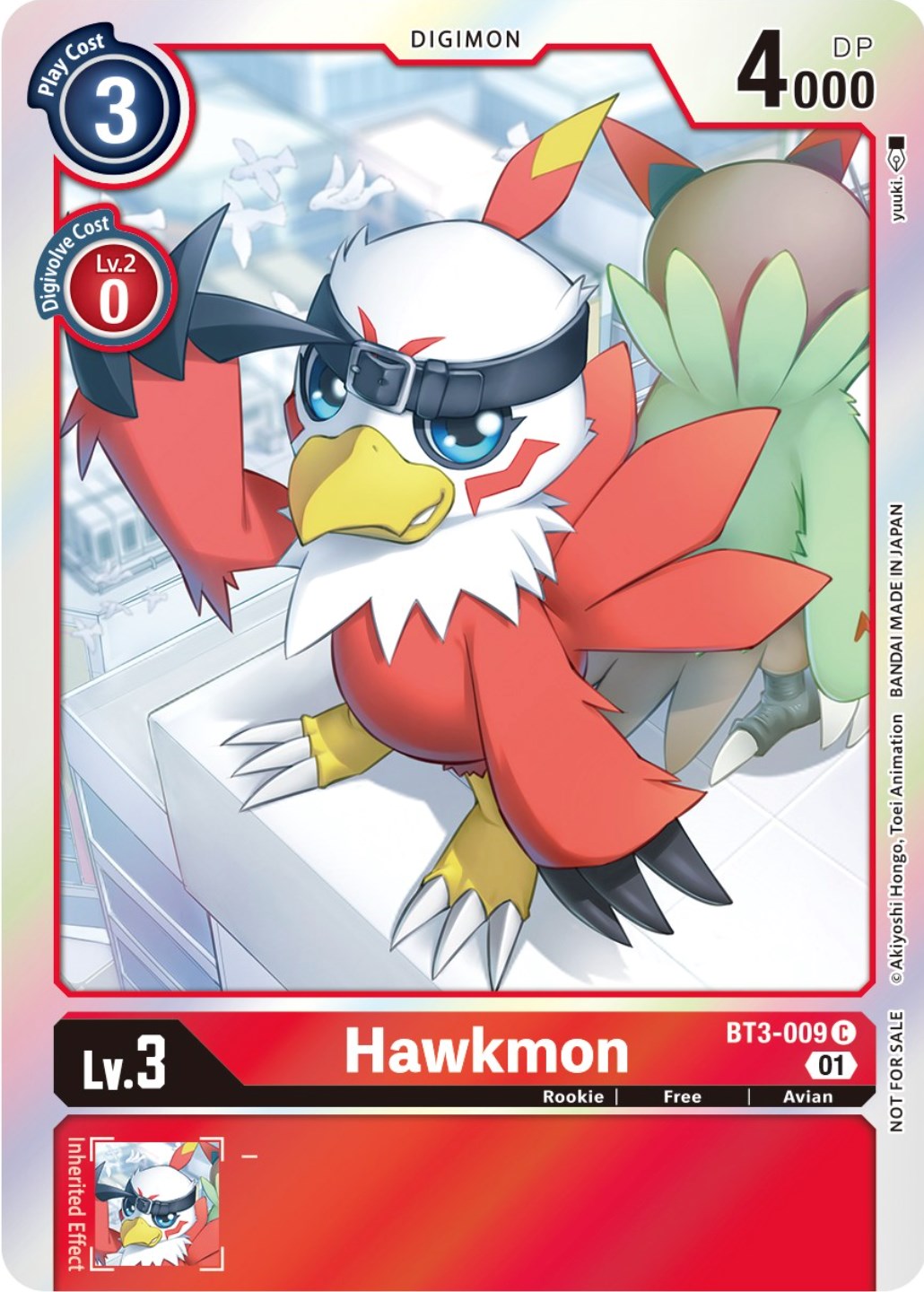 Hawkmon [BT3-009] (ST-11 Special Entry Pack) [Release Special Booster Promos] | Anubis Games and Hobby