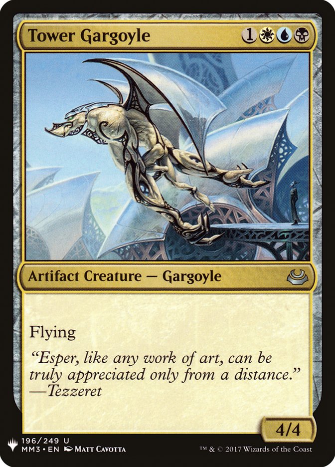 Tower Gargoyle [Mystery Booster] | Anubis Games and Hobby