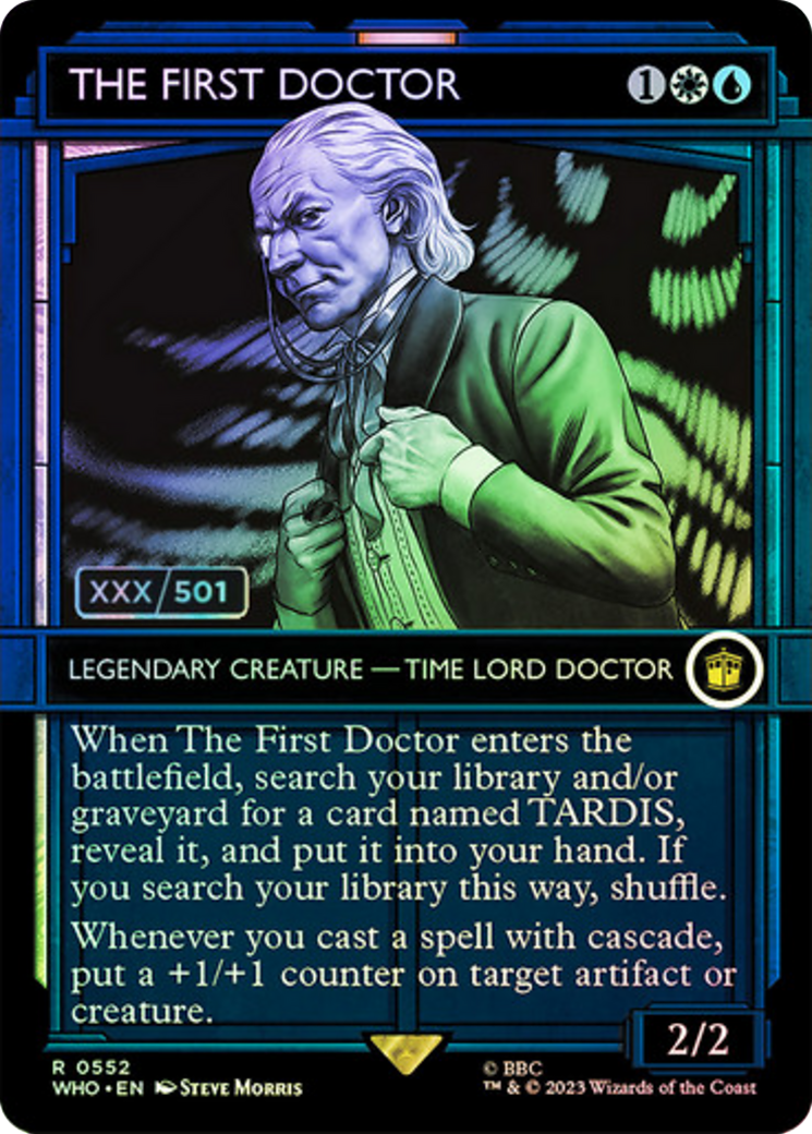 The First Doctor (Serial Numbered) [Doctor Who] | Anubis Games and Hobby