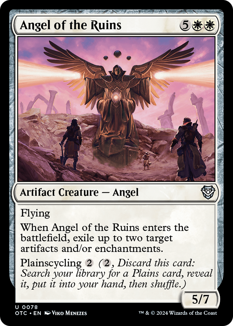Angel of the Ruins [Outlaws of Thunder Junction Commander] | Anubis Games and Hobby