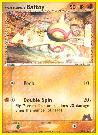 Team Magma's Baltoy (60/95) [EX: Team Magma vs Team Aqua] | Anubis Games and Hobby
