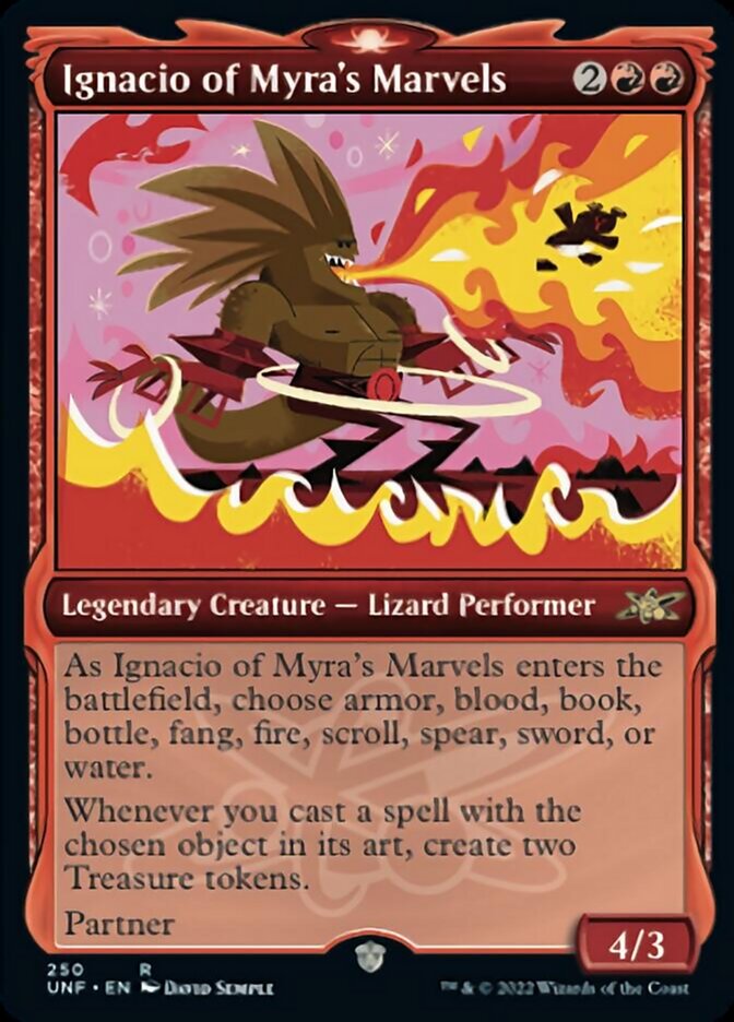 Ignacio of Myra's Marvels (Showcase) [Unfinity] | Anubis Games and Hobby