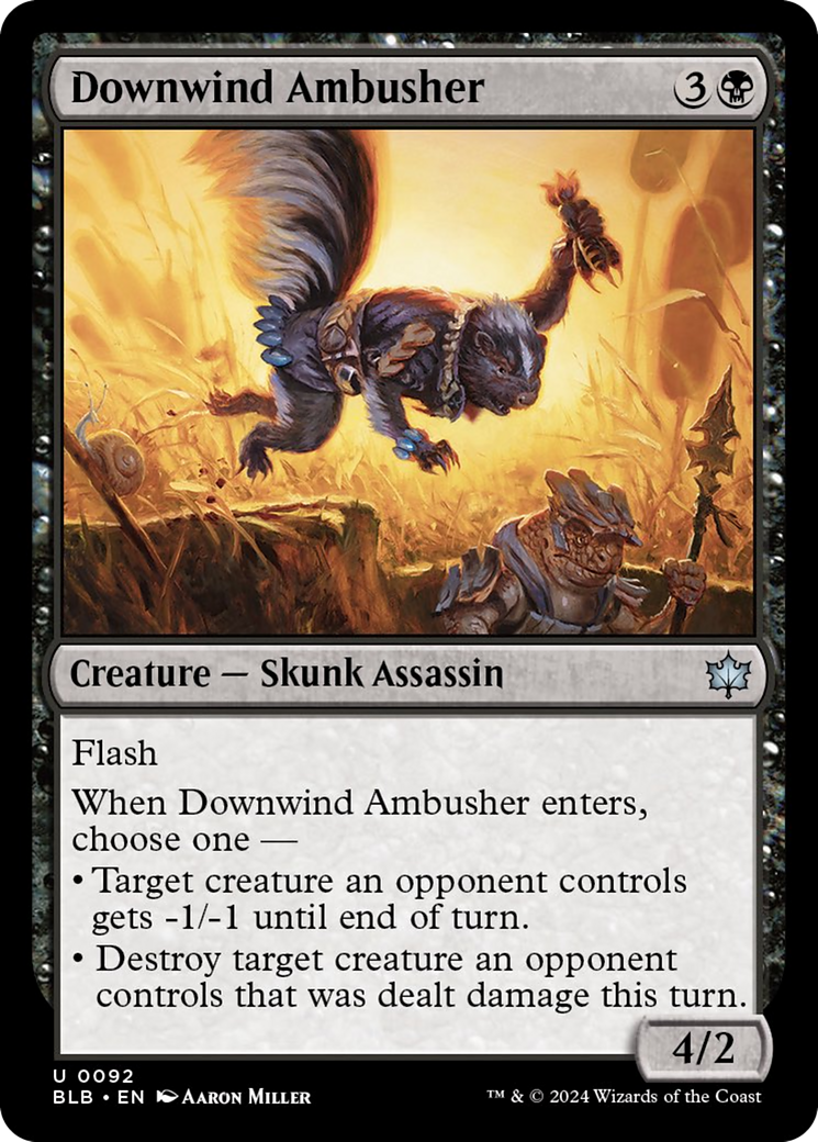 Downwind Ambusher [Bloomburrow] | Anubis Games and Hobby