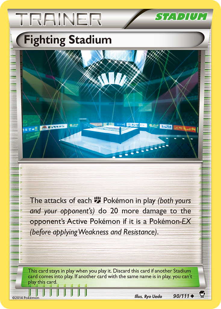Fighting Stadium (90/111) [XY: Furious Fists] | Anubis Games and Hobby