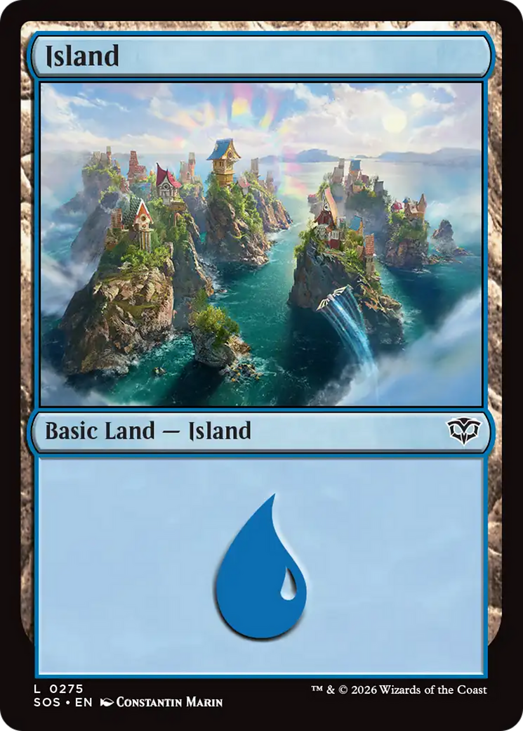 Island (0275) [Secrets of Strixhaven] | Anubis Games and Hobby