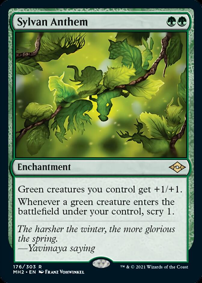 Sylvan Anthem [Modern Horizons 2] | Anubis Games and Hobby