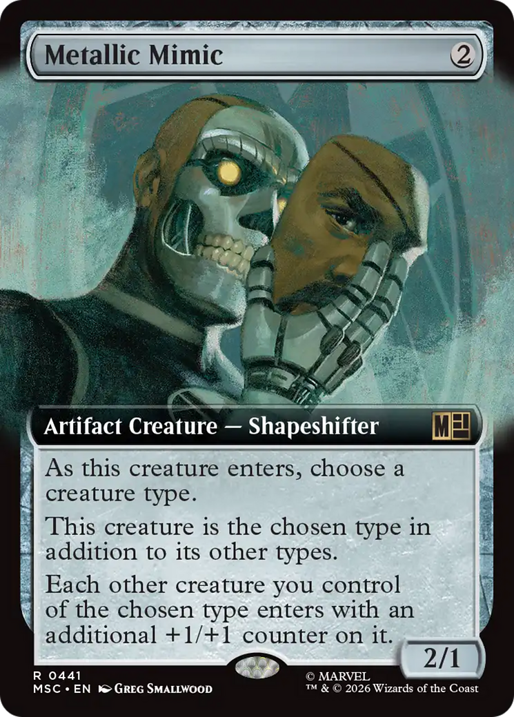 Metallic Mimic (Extended Art) [Marvel Super Heroes Commander] | Anubis Games and Hobby
