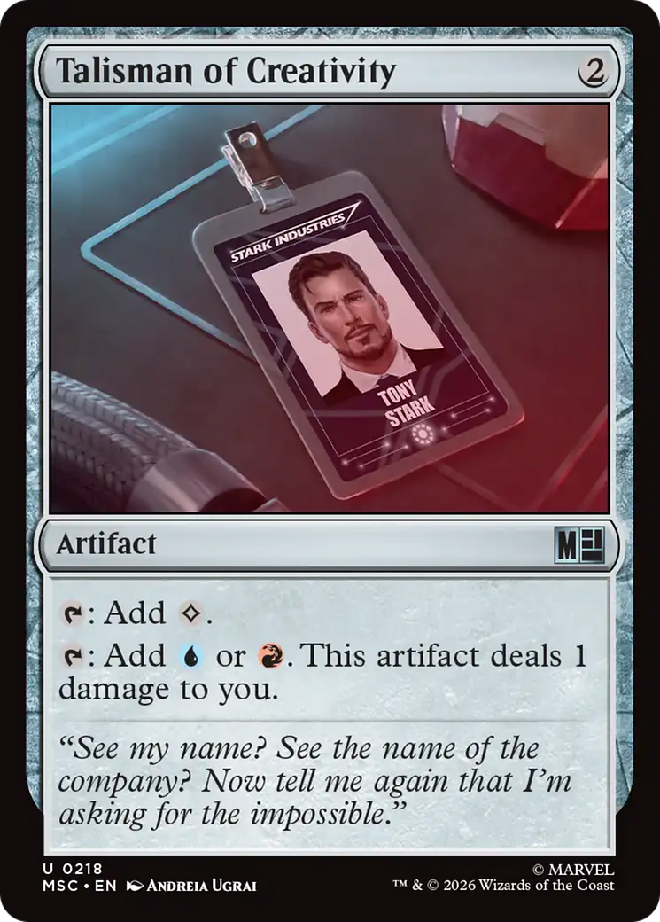 Talisman of Creativity [Marvel Super Heroes Commander] | Anubis Games and Hobby