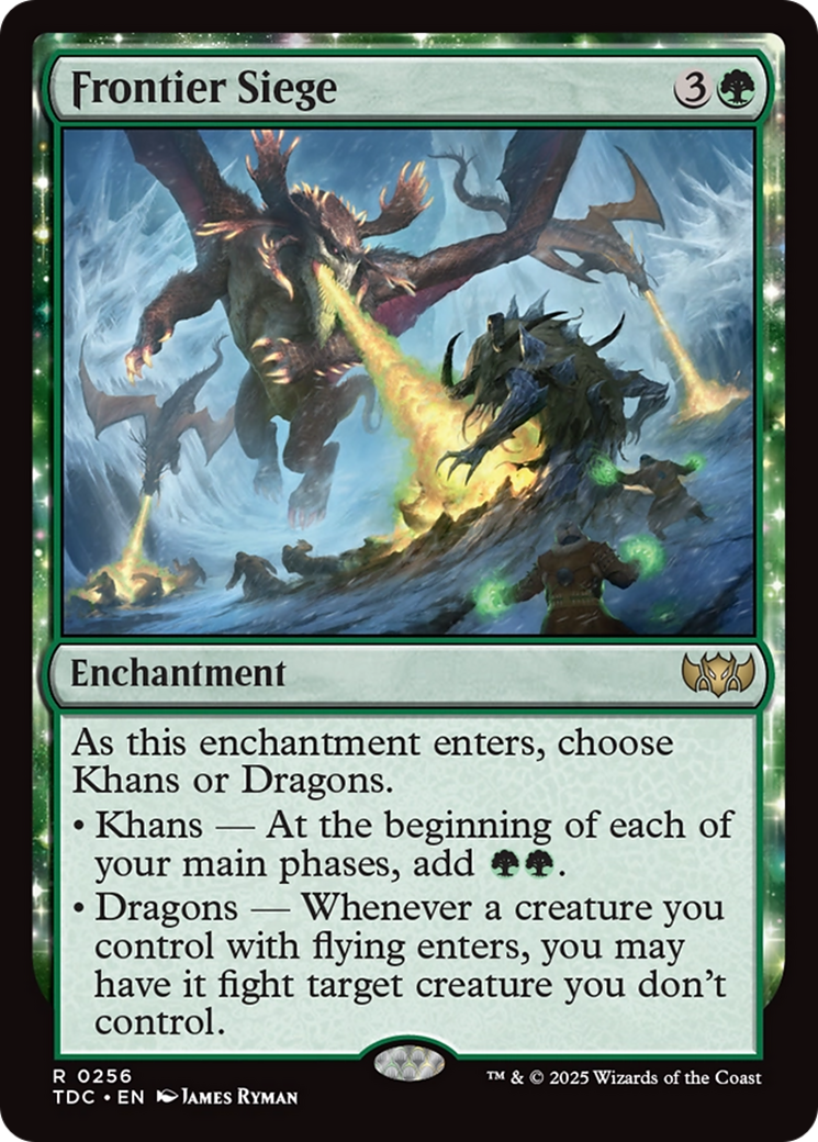 Frontier Siege [Tarkir: Dragonstorm Commander] | Anubis Games and Hobby