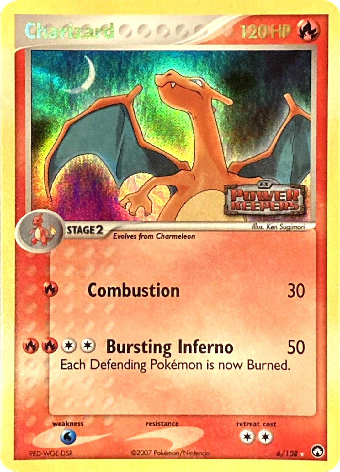 Charizard (6/108) (Stamped) [EX: Power Keepers] | Anubis Games and Hobby