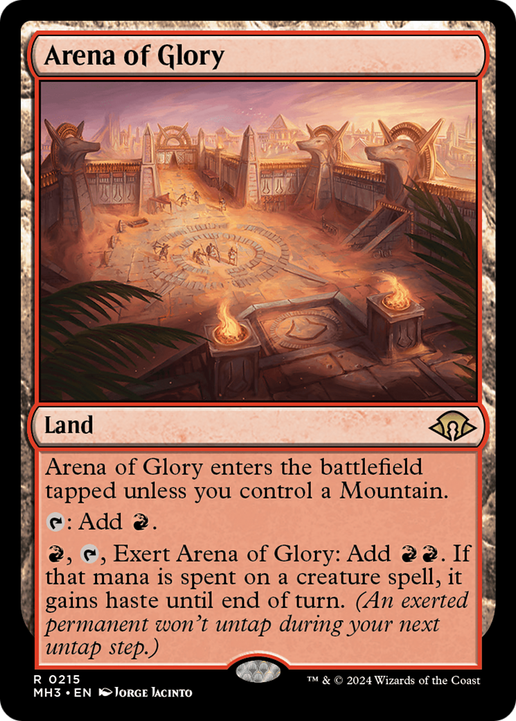 Arena of Glory [Modern Horizons 3] | Anubis Games and Hobby
