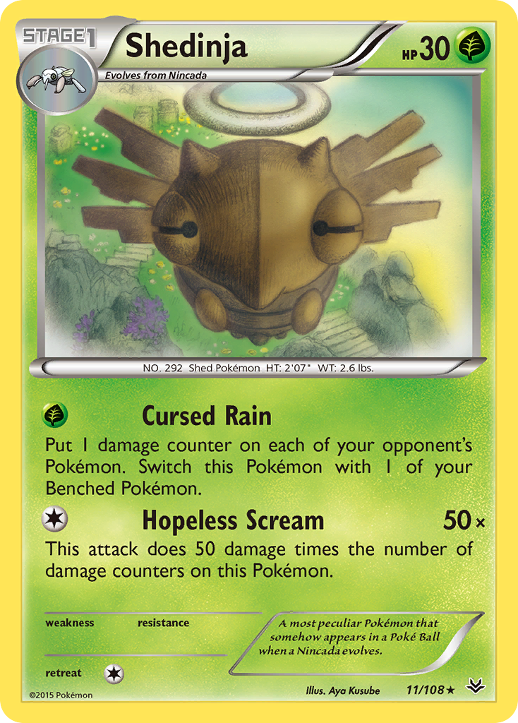 Shedinja (11/108) [XY: Roaring Skies] | Anubis Games and Hobby