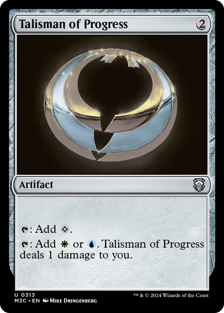 Talisman of Progress [Modern Horizons 3 Commander] | Anubis Games and Hobby