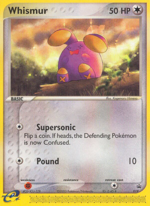 Whismur (019) [Nintendo: Black Star Promos] | Anubis Games and Hobby
