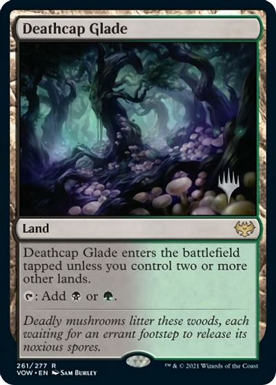 Deathcap Glade (Promo Pack) [Innistrad: Crimson Vow Promos] | Anubis Games and Hobby