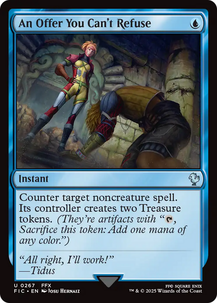 An Offer You Can't Refuse [FINAL FANTASY Commander] | Anubis Games and Hobby