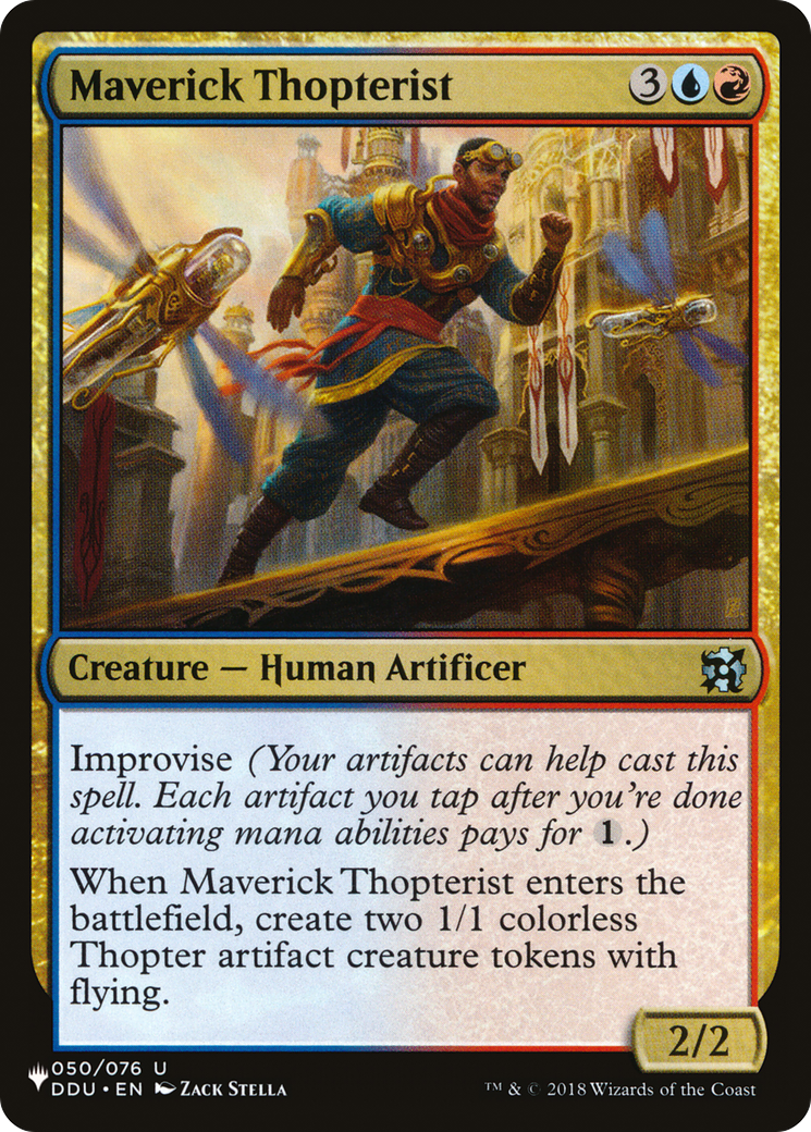 Maverick Thopterist (DDU) [The List] | Anubis Games and Hobby