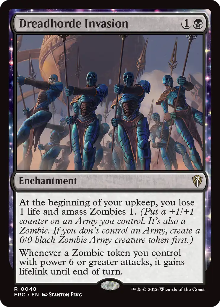 Dreadhorde Invasion [Reality Fracture Commander] | Anubis Games and Hobby
