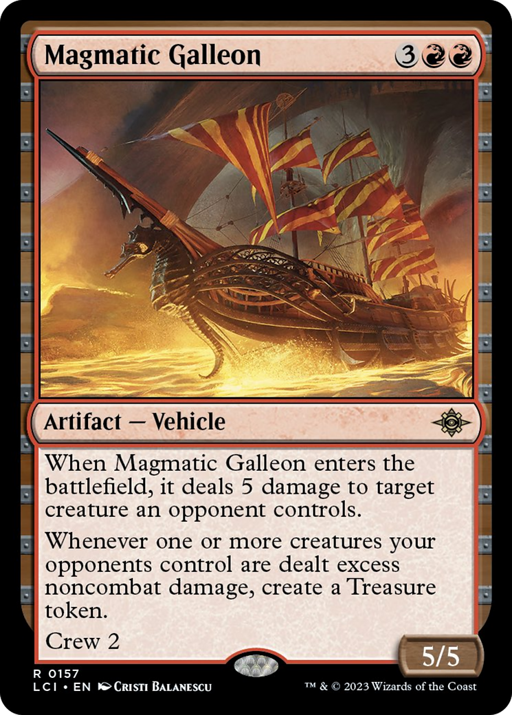 Magmatic Galleon [The Lost Caverns of Ixalan] | Anubis Games and Hobby