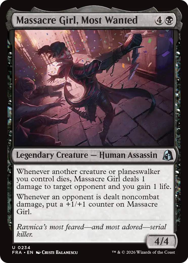 Massacre Girl, Most Wanted [Reality Fracture] | Anubis Games and Hobby