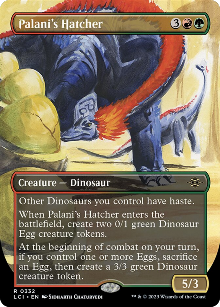 Palani's Hatcher (Borderless) [The Lost Caverns of Ixalan] | Anubis Games and Hobby