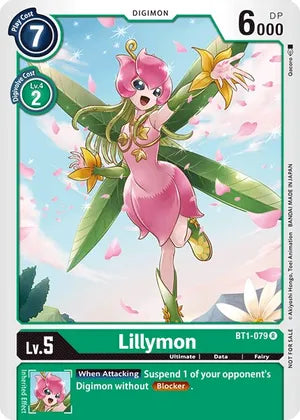 Lillymon [BT1-079] (Alternative Art) [Promotional Cards] | Anubis Games and Hobby