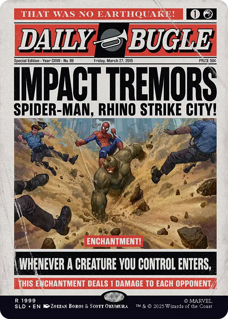 Impact Tremors (1999) [Secret Lair Drop Series] | Anubis Games and Hobby
