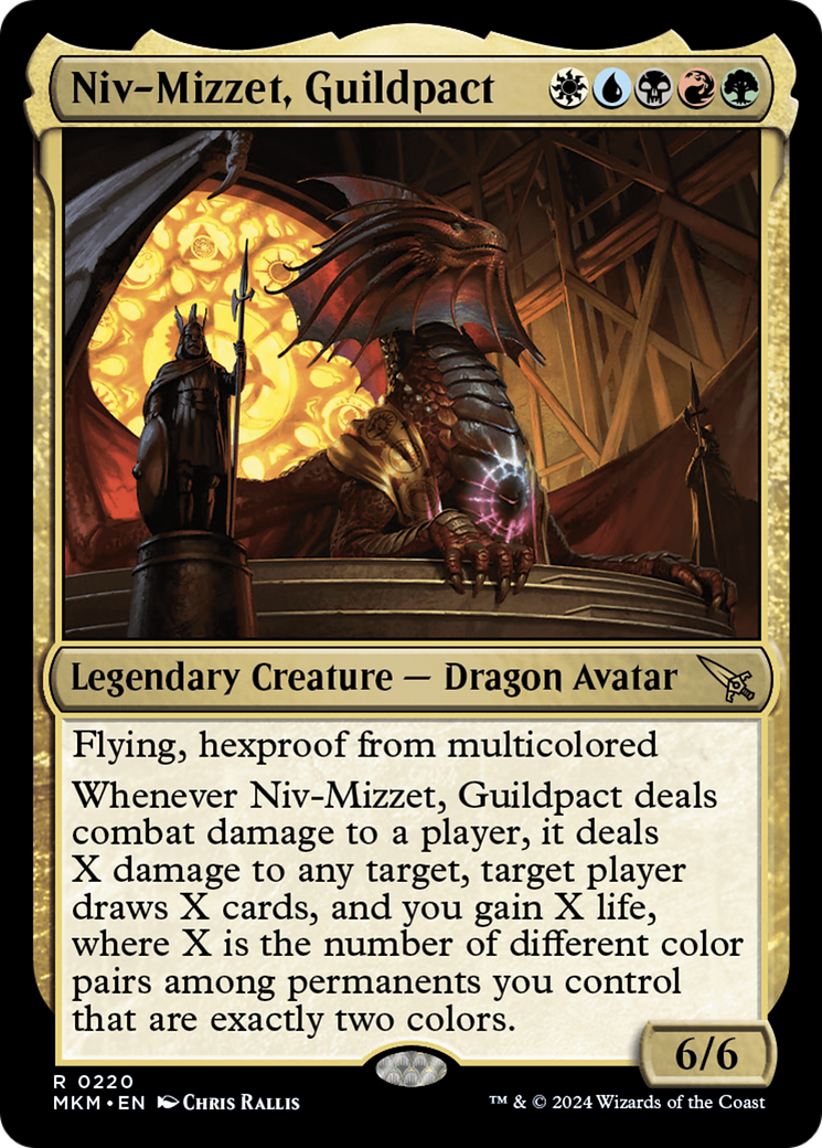 Niv-Mizzet, Guildpact [Murders at Karlov Manor] | Anubis Games and Hobby