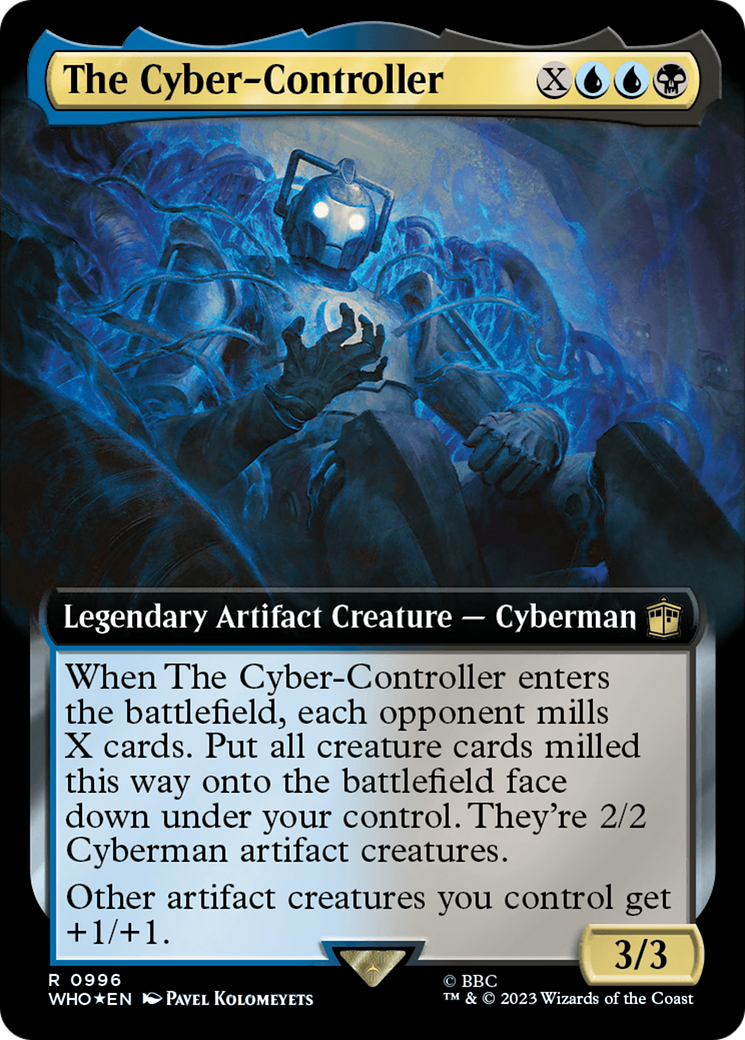 The Cyber-Controller (Extended Art) (Surge Foil) [Doctor Who] | Anubis Games and Hobby