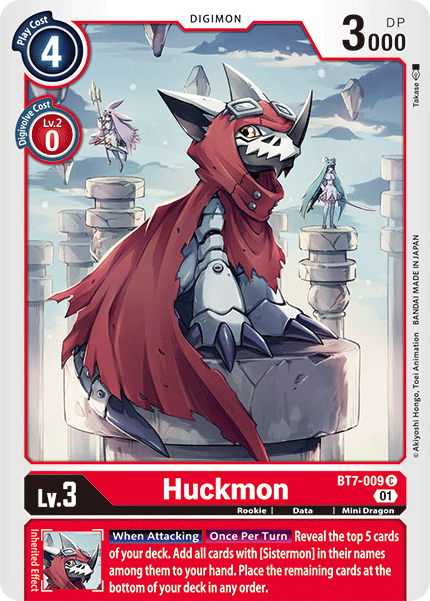 Huckmon [BT7-009] [Next Adventure] | Anubis Games and Hobby