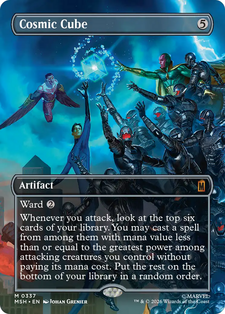 Cosmic Cube (Borderless) (0337) [Marvel Super Heroes] | Anubis Games and Hobby