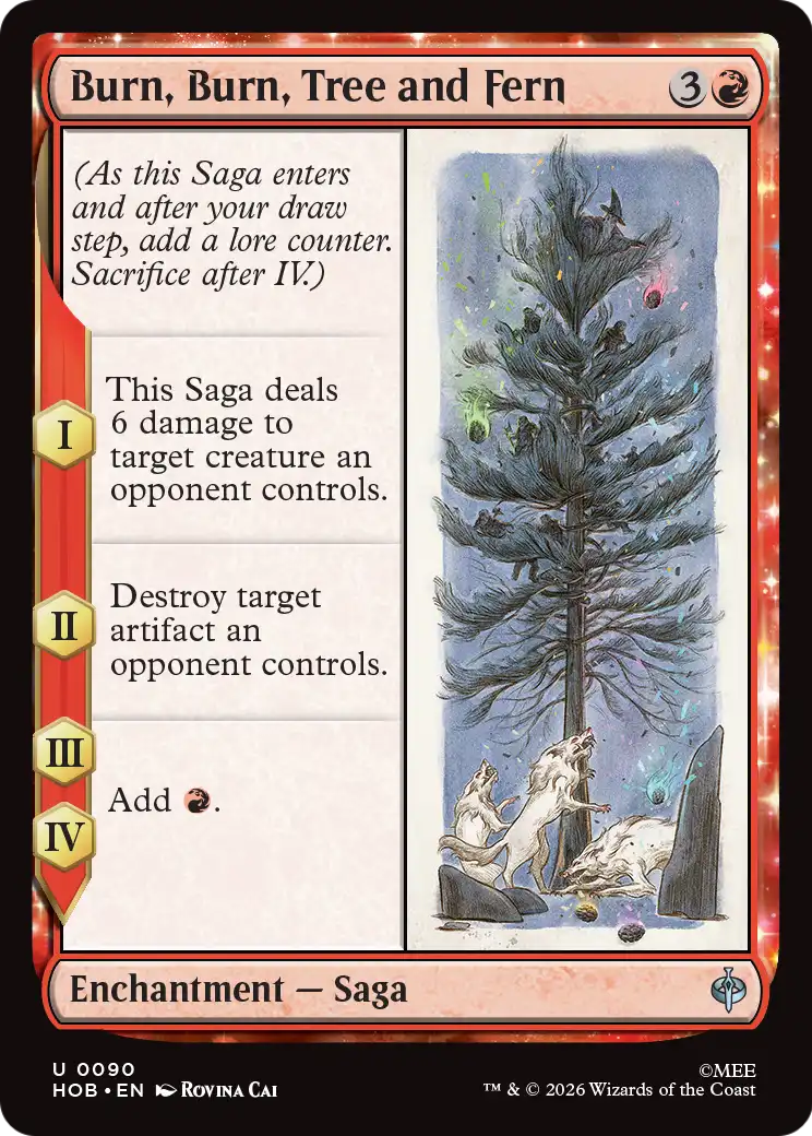 Burn, Burn, Tree and Fern [The Hobbit] | Anubis Games and Hobby