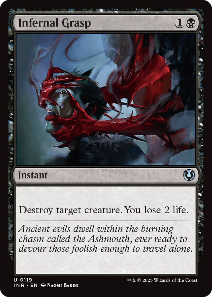 Infernal Grasp [Innistrad Remastered] | Anubis Games and Hobby